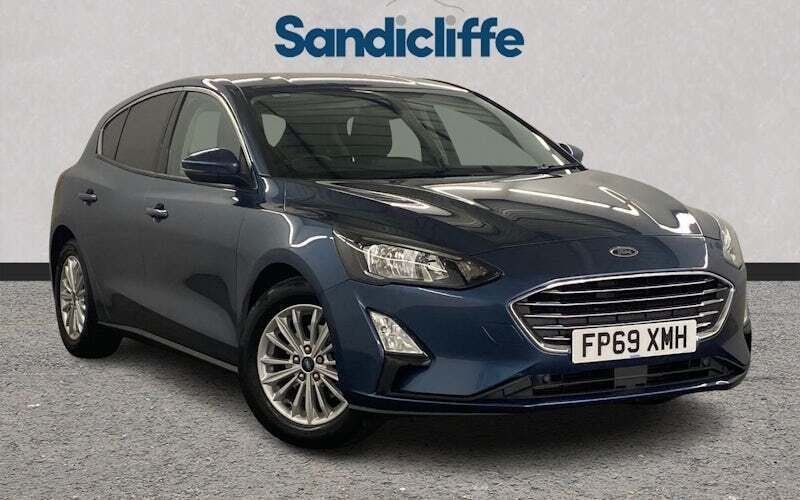 Blue Used 2019 Ford Focus Titanium Hatchback | £10,836 (Fair price) - Image 1/4