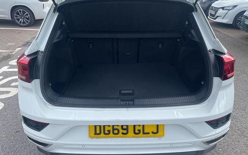 Used VW T-Roc R-line 116 HP (85 kW) 2019 White SUV