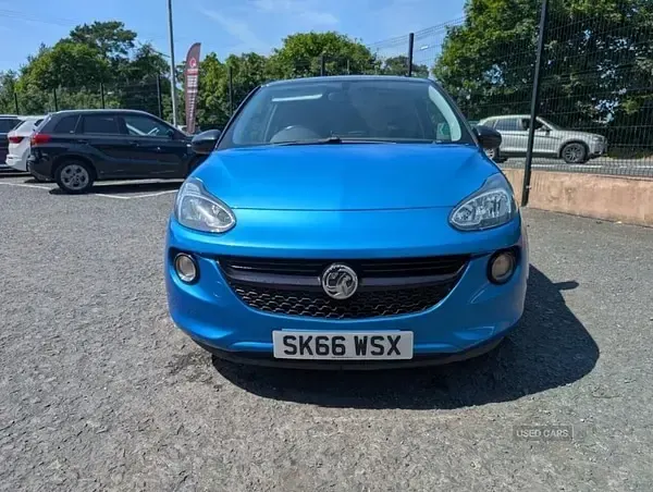 Used Vauxhall Adam 70 HP (51 kW) 2016 Blue Hatchback