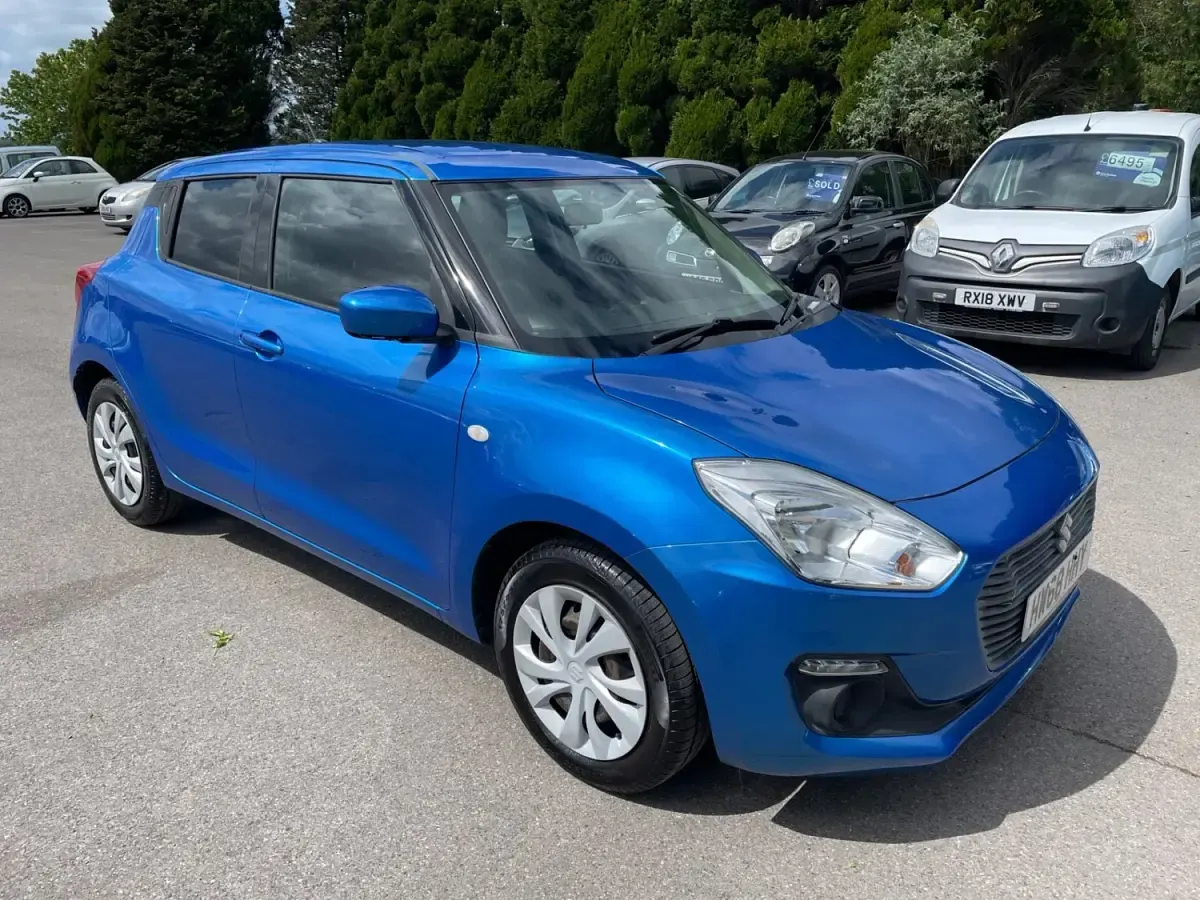 Begagnad Suzuki Swift SZ3 90 HK (66 kW) 2018 Blå Halvkombi