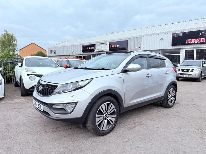 Silver Used 2014 Kia Sportage 3 SUV | £3,750 (Fair price) - Image 1/4