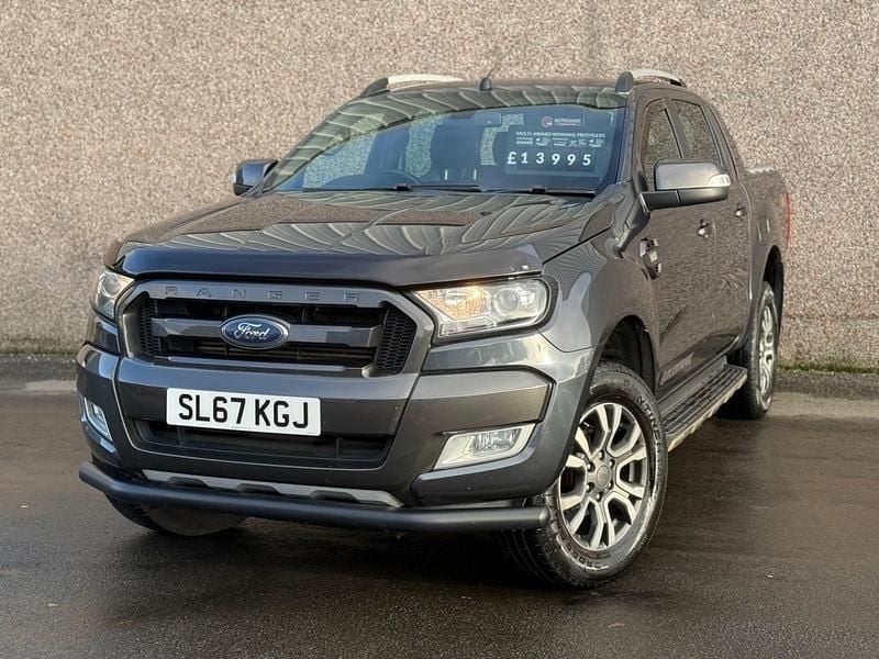 Grey Used 2017 Ford Ranger Wildtrack Pickup | £13,995 (Good price) - Image 1/4