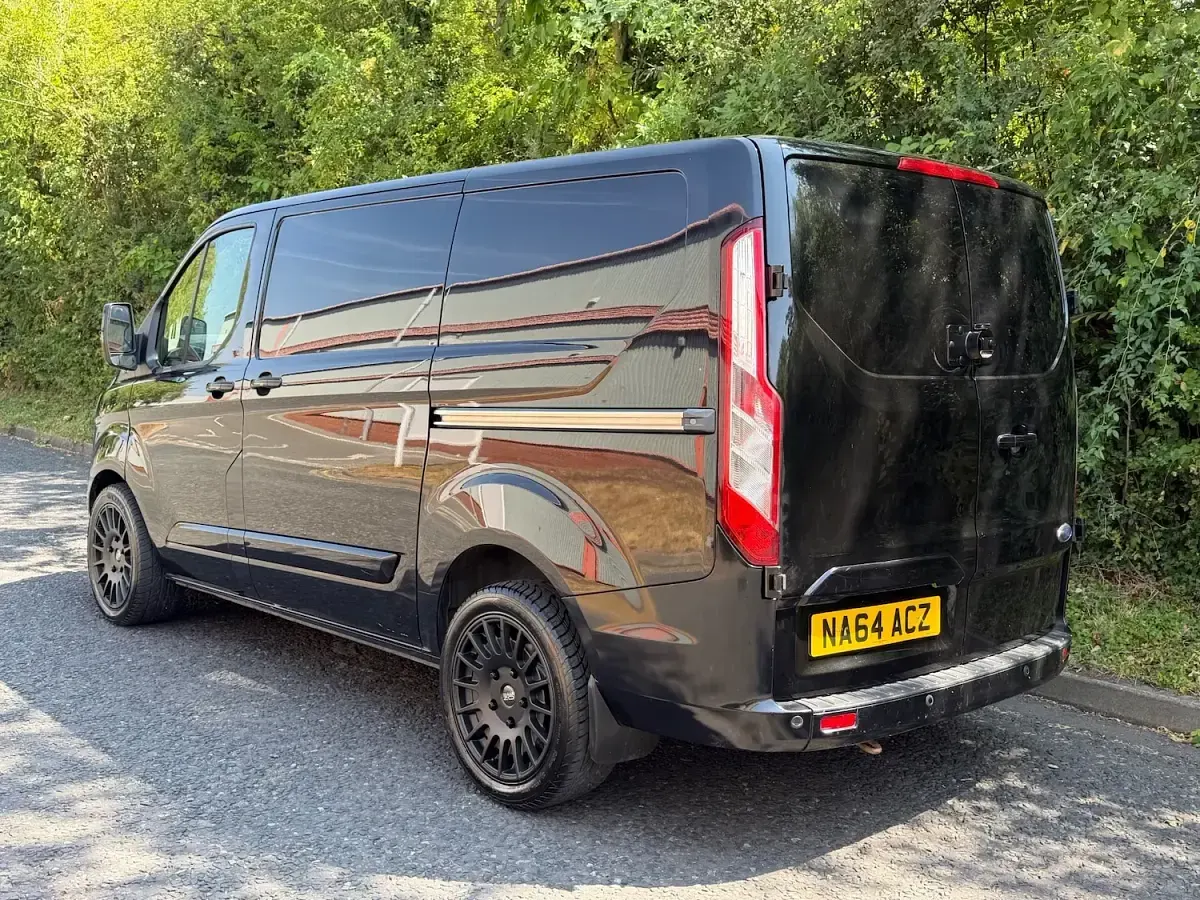 Used Ford Transit Custom Limited 125 HP (91 kW) 2014 Black Van