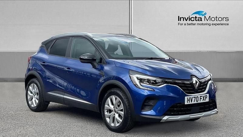 Used Renault Captur Iconic 100 HP (73 kW) 2020 Blue SUV