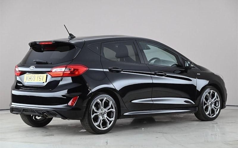 Used Ford Fiesta ST-Line 101 HP (74 kW) 2019 Black Hatchback