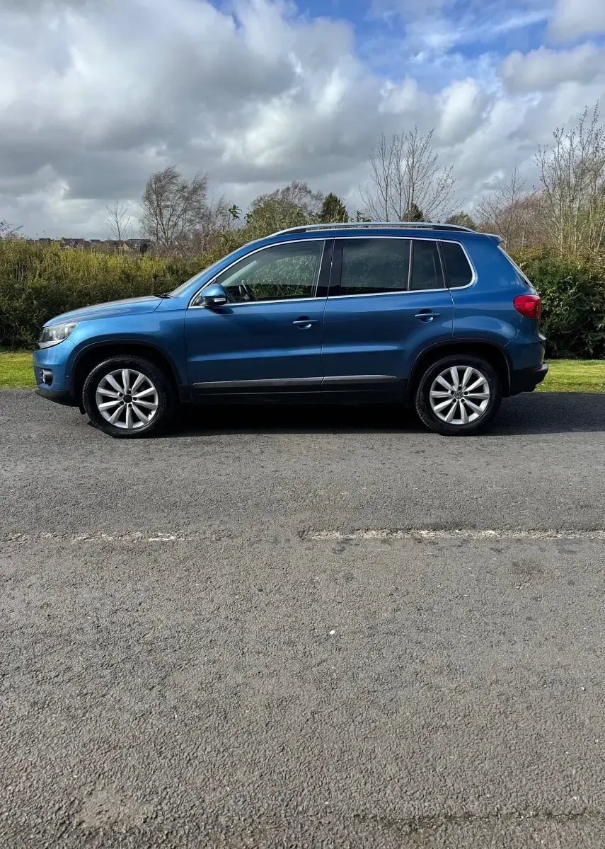 Used VW Tiguan Match 138 HP (101 kW) 2015 Blue SUV