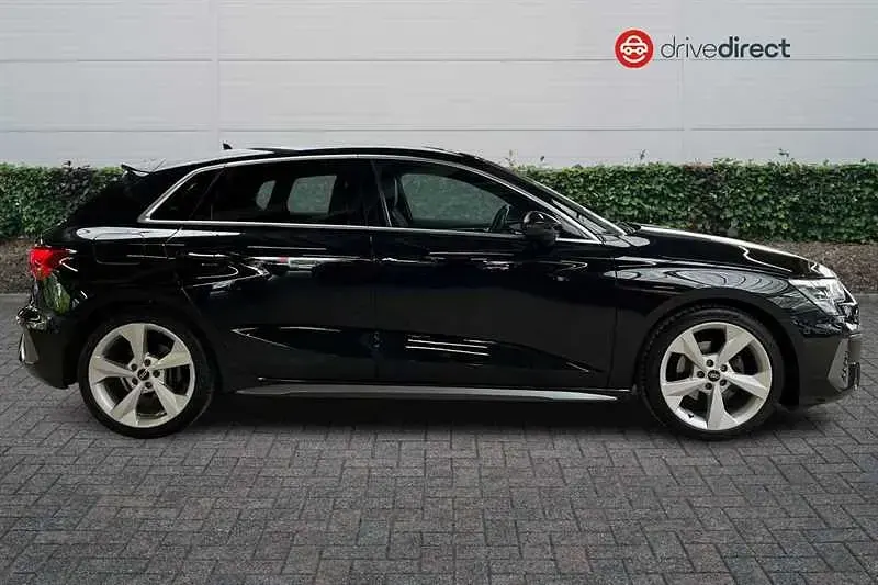 Used Audi A3 Sportback S-Line 150 HP (110 kW) 2022 Black Hatchback