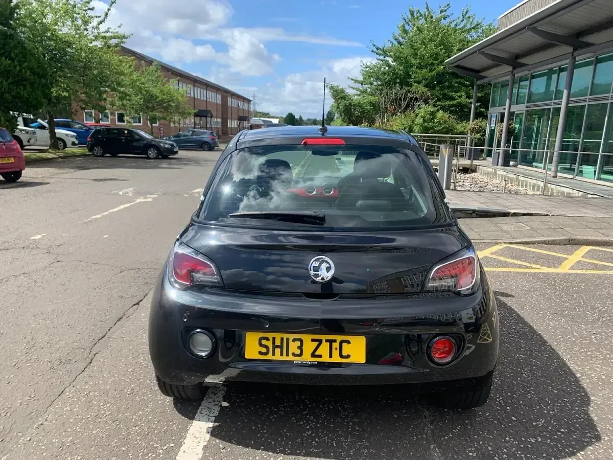Used Vauxhall Adam Glam 2013 Black Hatchback