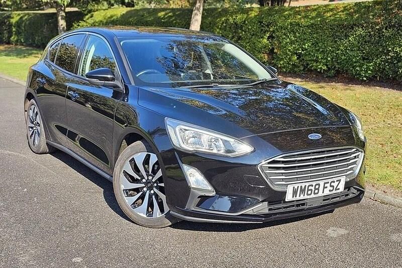 Black Used 2018 Ford Focus Zetec Hatchback | £6,990 (A bit pricey) - Image 1/1