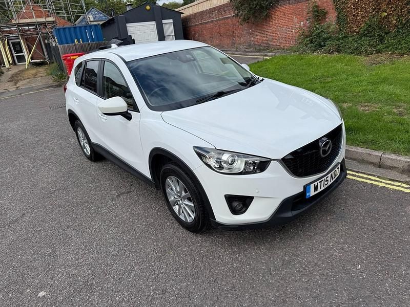 White Used 2015 Mazda CX-5 SUV | £6,495 (Fair price) - Image 1/4