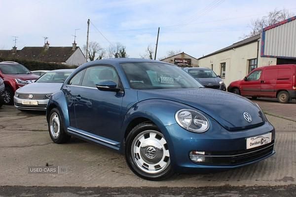 Używany VW Beetle Design 150 KM (110 kW) 2016 Niebieski Hatchback