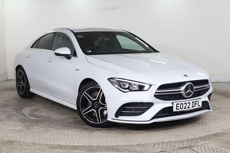 Used Mercedes CLA35 AMG AMG 2022 White Coupe