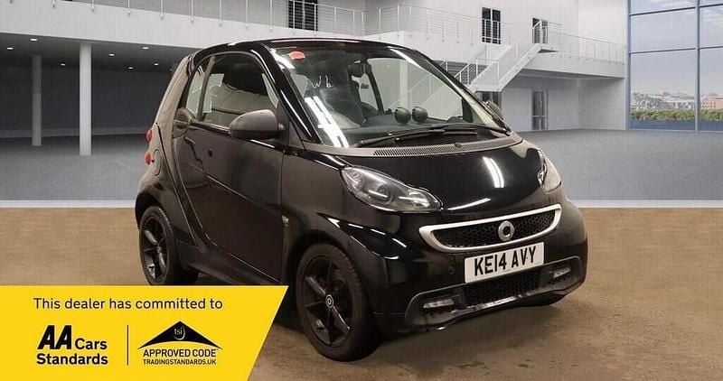 Black Used 2014 Smart ForTwo Coupé Coupe | £3,995 (Fair price) - Image 1/4