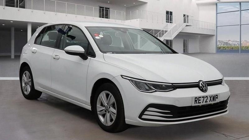 White Used 2022 VW Golf VIII S Hatchback | £18,499 (Fair price) - Image 1/4