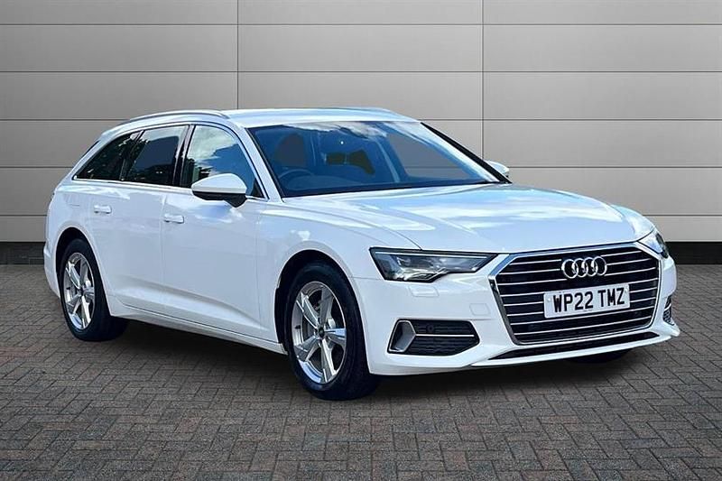 White Used 2022 Audi A6 Sport Estate | £28,500 (Fair price) - Image 1/4