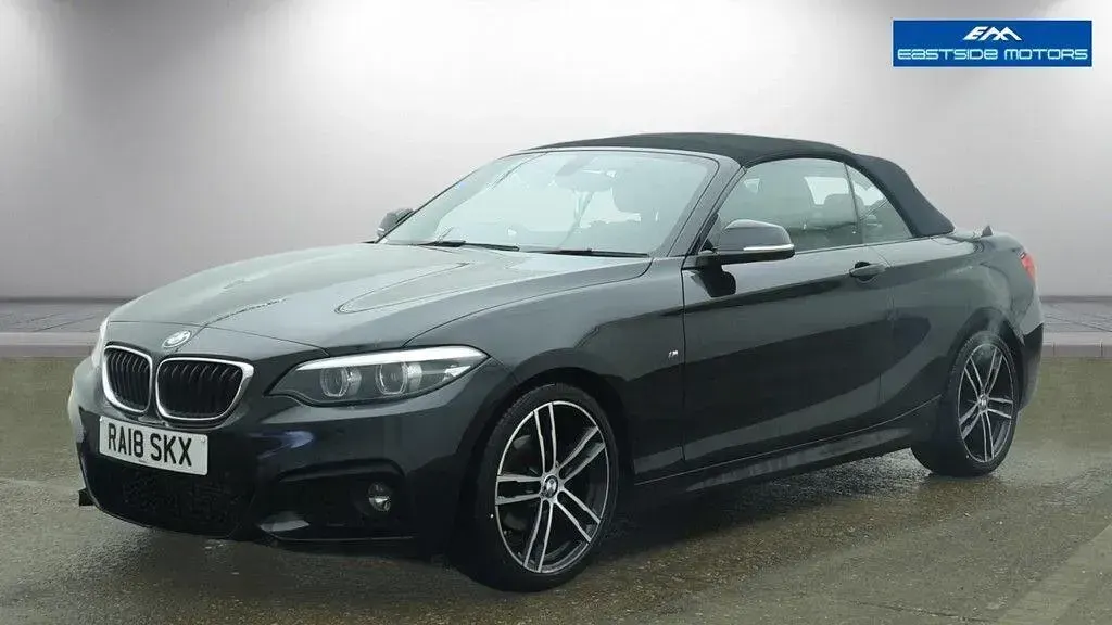 Used BMW 218 M Sport 2018 Black Cabriolet