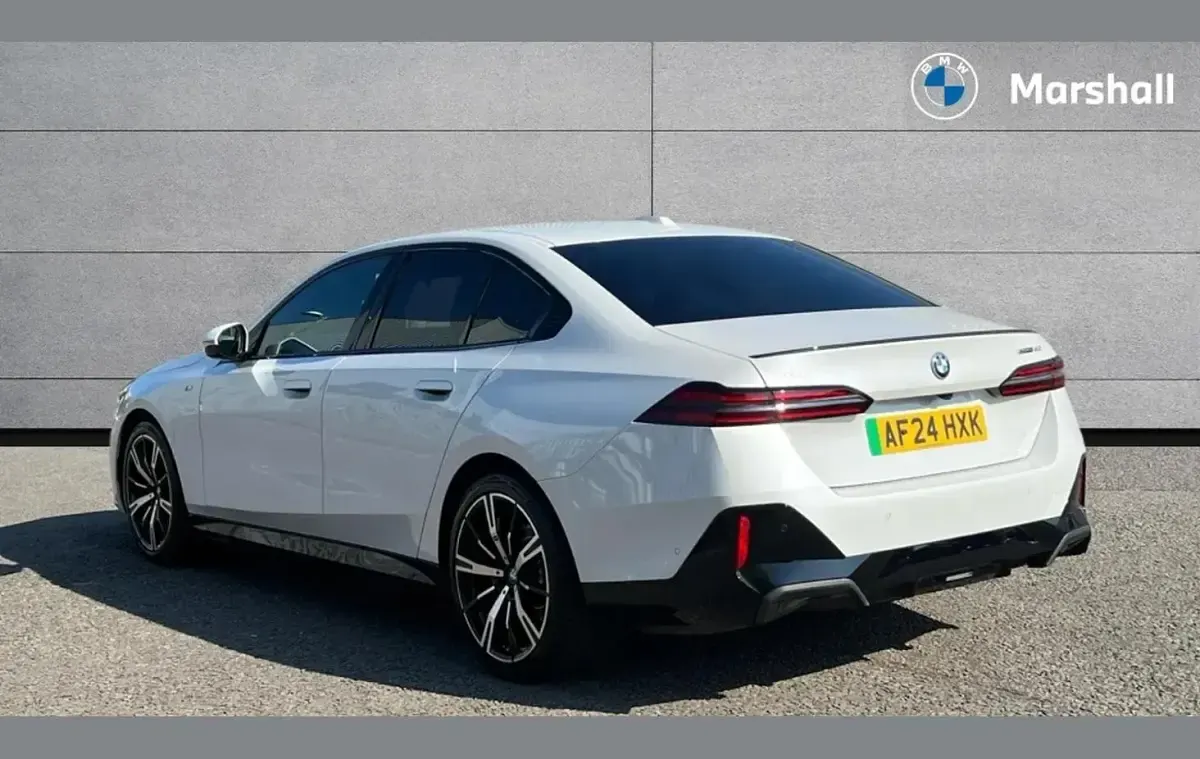 Used BMW i5 M Sport 250 kW (340 HP) 2024 Mineral white metallic Sedan