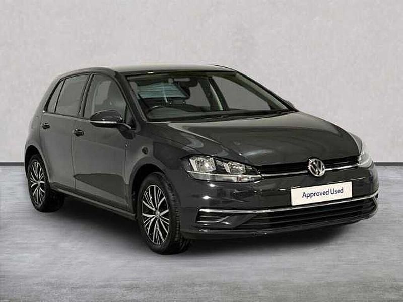 Grey Used 2019 VW Golf VII SE Hatchback | £10,759 (Fair price) - Image 1/4