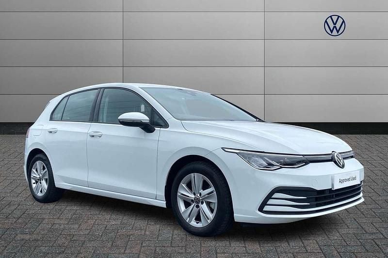 White Used 2023 VW Golf VIII Life Hatchback | £19,990 (Fair price) - Image 1/4