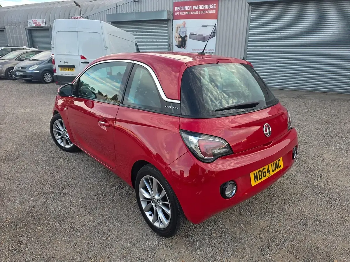 Used Vauxhall Adam Jam 2015 Red Hatchback