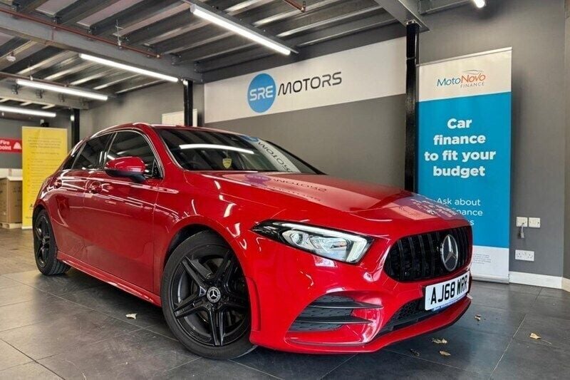 Red Used 2018 Mercedes A250 AMG line Hatchback | £16,495 (Super price) - Image 1/1