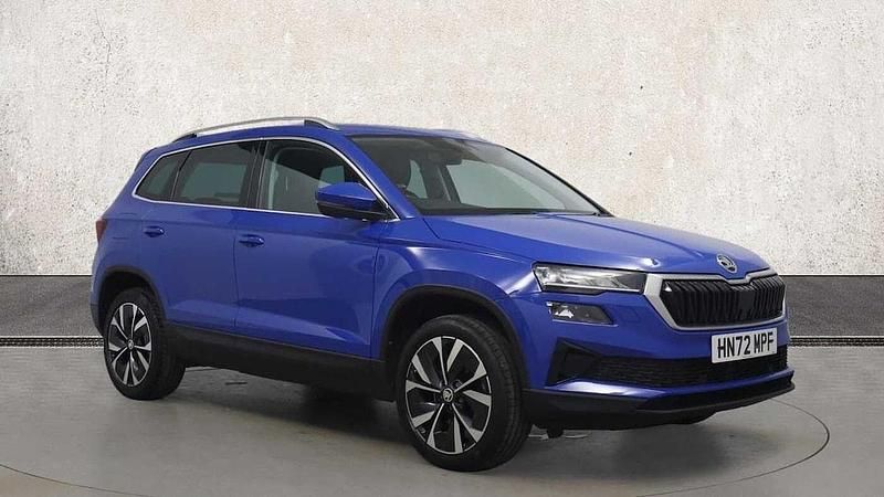 Used Skoda Karoq SE L 148 HP (108 kW) 2022 Blue SUV