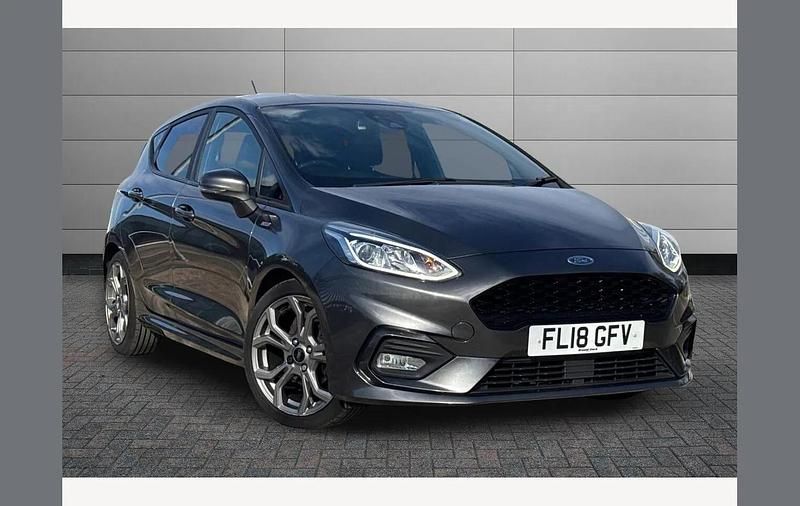 Used Ford Fiesta ST-Line 140 HP (102 kW) 2018 Grey Hatchback