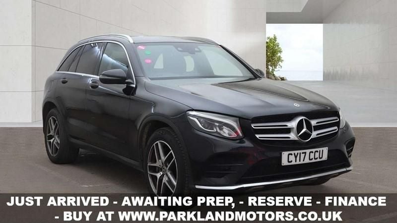 Begagnad Mercedes GLC220 AMG line 2017 Svart Kombi