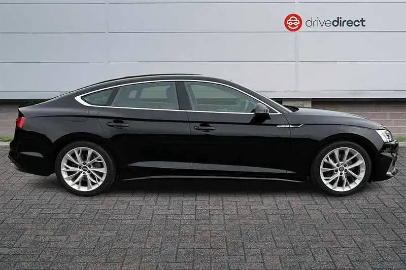 Used Audi A5 Sportback Sport 150 HP (110 kW) 2021 Black Hatchback