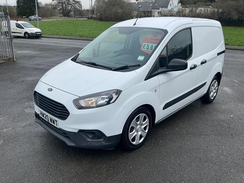Used Ford Transit Trend 100 HP (73 kW) 2020 White Van
