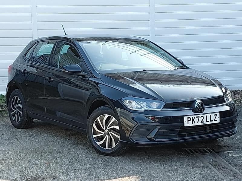 Used VW Polo Life 95 HP (69 kW) 2022 Black Hatchback