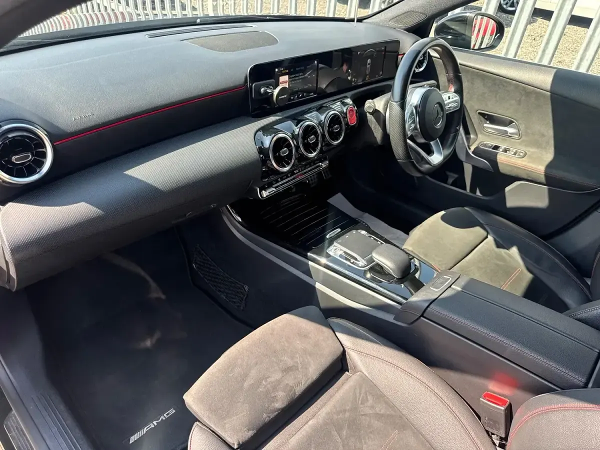 Used Mercedes A250 AMG line 2019 Black Hatchback