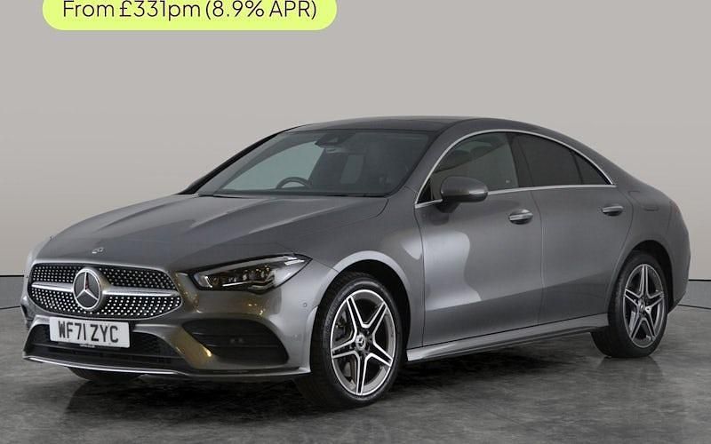Used Mercedes CLA250e AMG Line Premium Plus 218 HP (160 kW) 2021 Grey Sedan