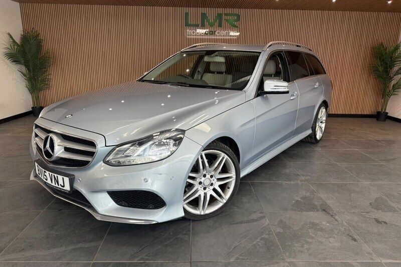 Silver Used 2015 Mercedes E250 AMG line Estate | £8,750 (Fair price) - Image 1/1