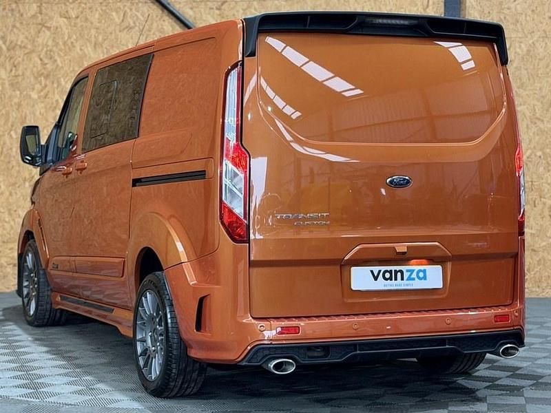 Used Ford Transit Custom S 2021 Orange Van