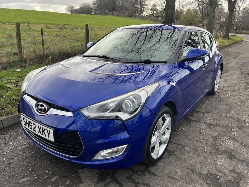 Used Hyundai Veloster 2012 Blue Hatchback