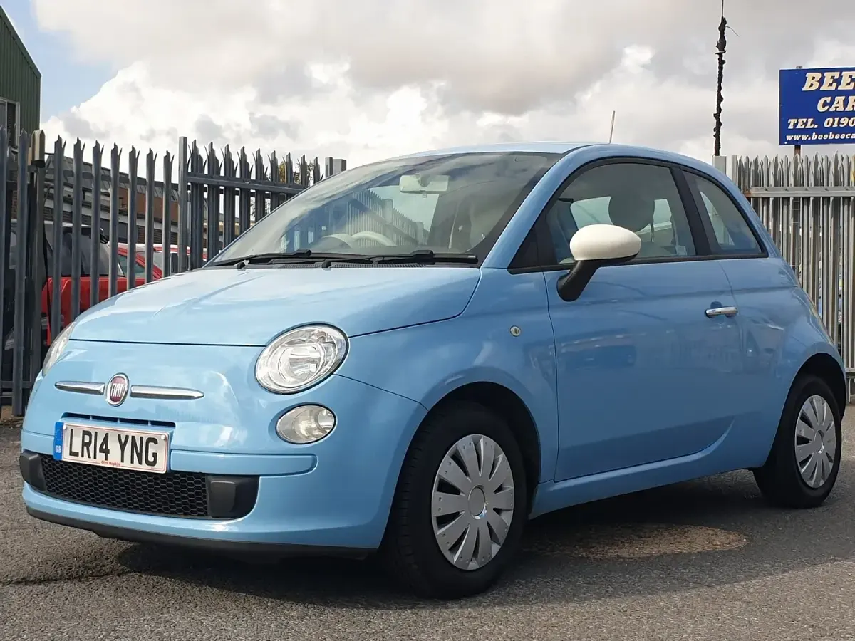 Used Fiat 500 S 69 HP (50 kW) 2014 Blue Hatchback