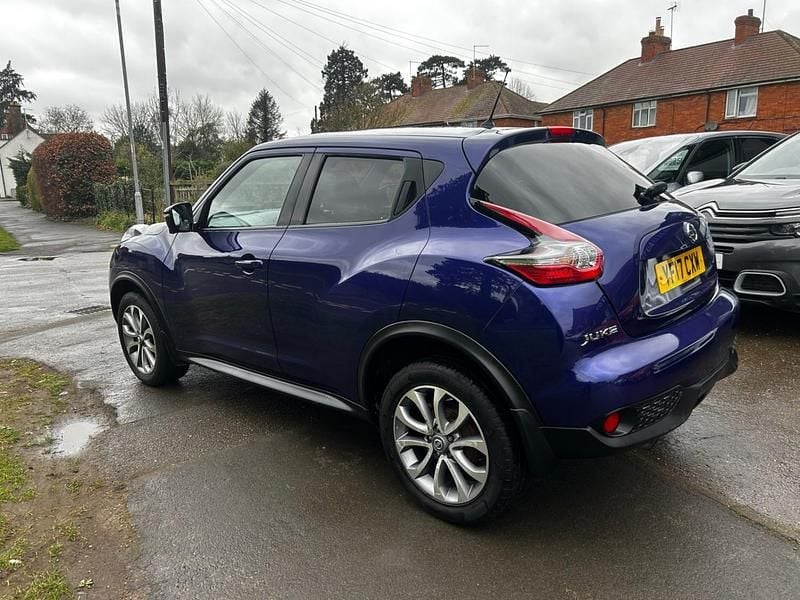 Used Nissan Juke Tekna 2017 Blue SUV