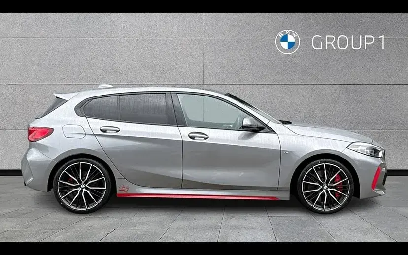 Used BMW 128 Shadowline 261 HP (191 kW) 2023 Skyscraper grey Hatchback