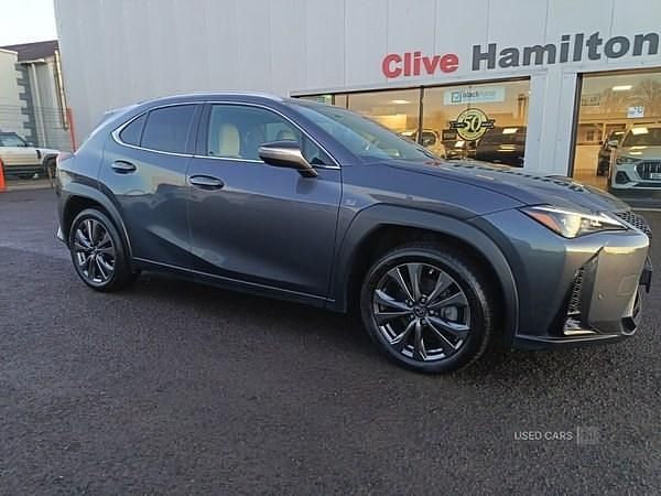 Grey Used 2023 Lexus UX 250h Sport Design Packet SUV | £23,450 (Fair price) - Image 1/4