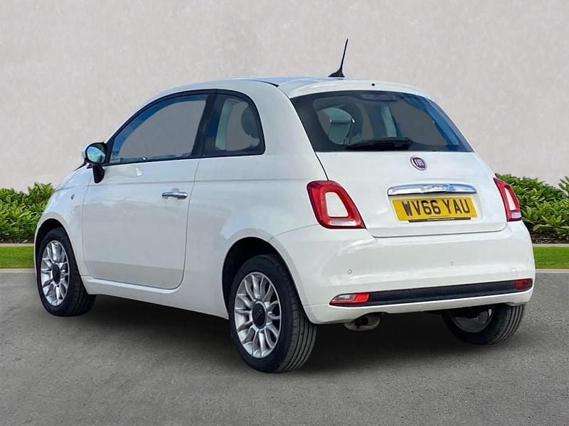 Used Fiat 500 Pop Star 69 HP (50 kW) 2016 White Hatchback