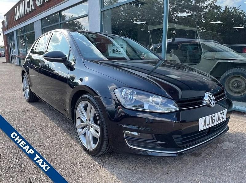 Black Used 2016 VW Golf VII GT Hatchback | £8,995 (Fair price) - Image 1/4