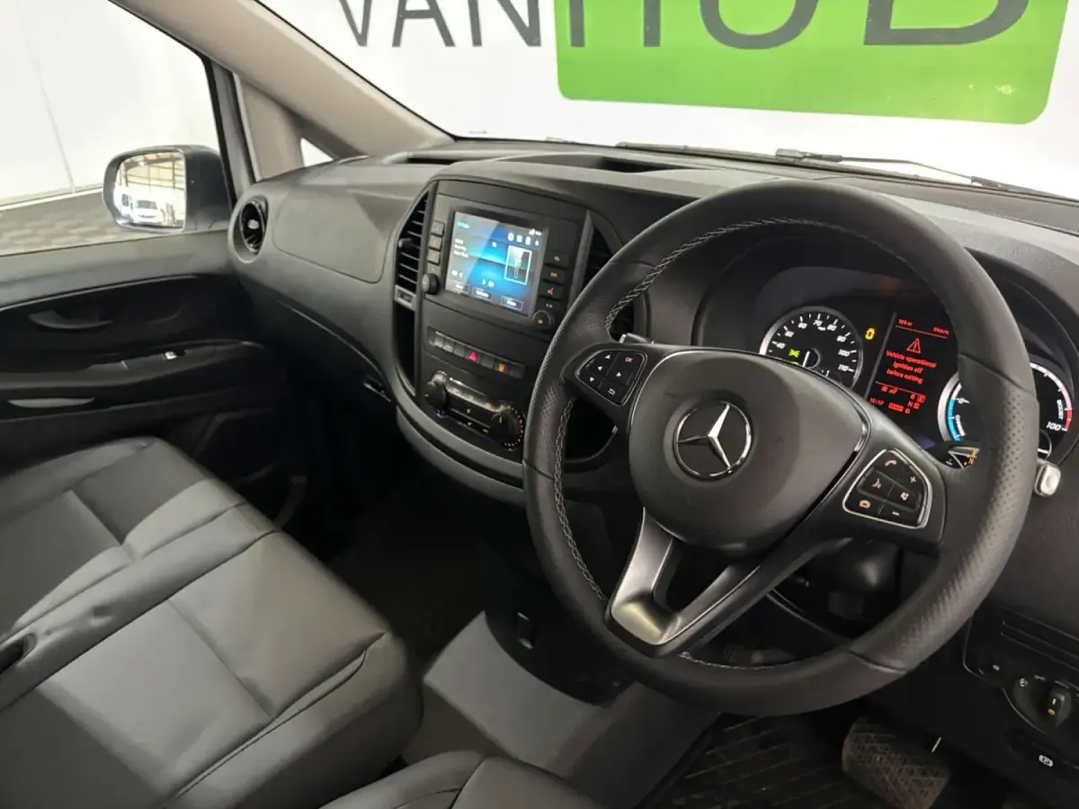 Used Mercedes e-Vito Progressive 85 kW (116 HP) 2024 White Van