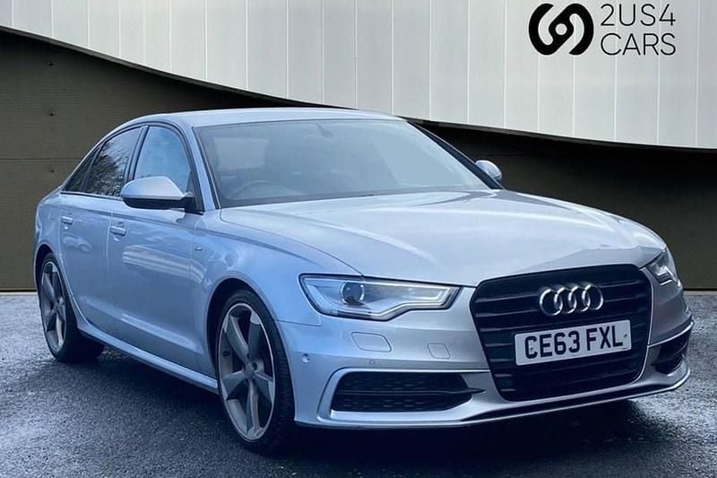 Used Audi A6 Black Edition 177 HP (130 kW) 2013 Silver Sedan