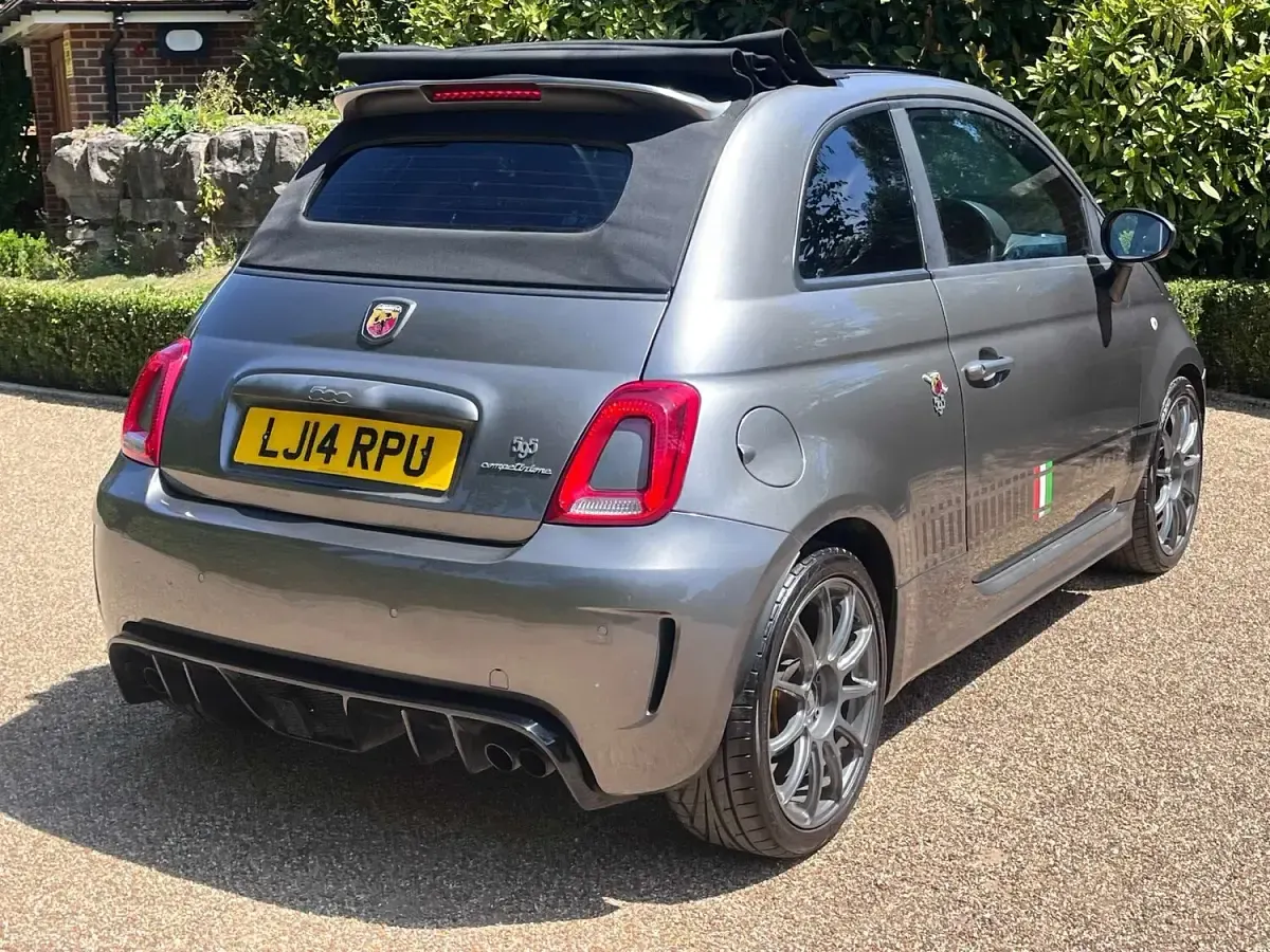 Used Abarth 595C Competizione 2014 Grey Cabriolet