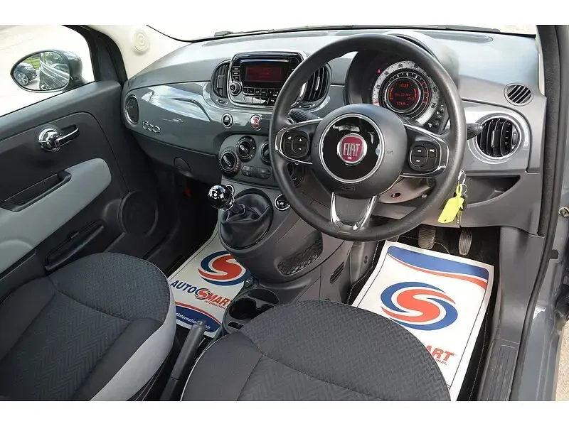 Used Fiat 500 Pop Star 69 HP (50 kW) 2016 Grey Hatchback