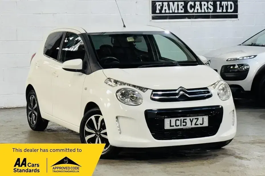 Używany Citroën C1 Flair 68 KM (50 kW) 2015 Biały Hatchback
