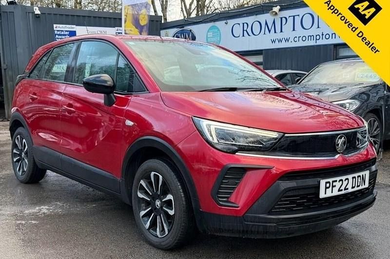 Used Vauxhall Crossland Design Edition 83 HP (61 kW) 2022 Red SUV