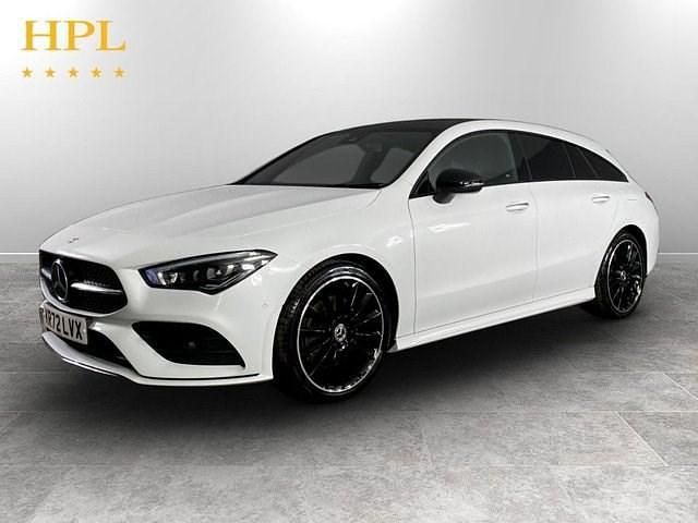 Used Mercedes CLA220 Shooting Brake AMG line 190 HP (139 kW) 2022 White Estate