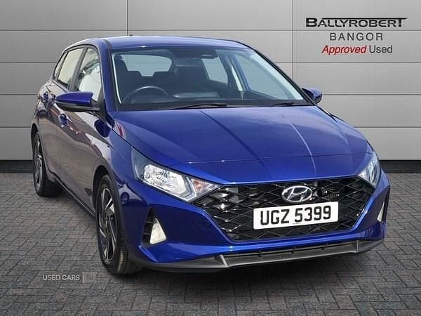 Blue Used 2021 Hyundai i20 SE Hatchback | £11,995 (Fair price) - Image 1/4